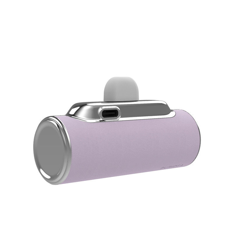 E08 Deri Güç Bankası Portatif Mini Parfüm Çantası / USB-C Bağlantısı