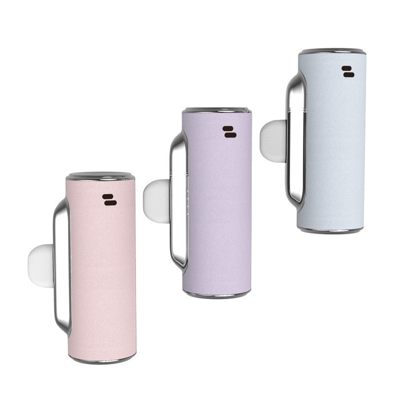 E08 Deri Güç Bankası Portatif Mini Parfüm Çantası / USB-C Bağlantısı