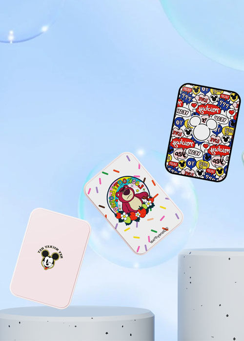 Manyetik Kablosuz Güç Bankası 5000 MAh PD20W Yansıtıcı Film Mini Cep Güç Bankası